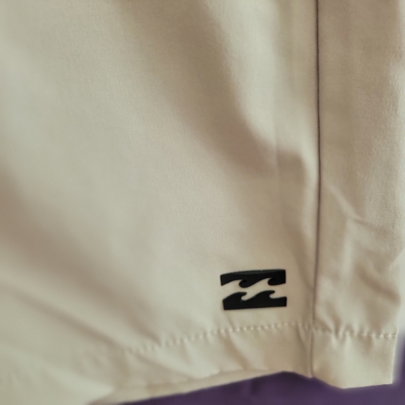 Billabong Tan Flat Front Summer Shorts - Picture 4 of 7